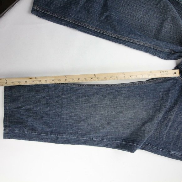 Levi's Mens 559 Relazed Straight Leg Jeans Medium Wash Denim Cotton Size 42x30 - Picture 6 of 10
